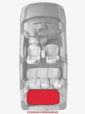 ЭВА коврики «Queen Lux» багажник для Ford Thunderbird VIII